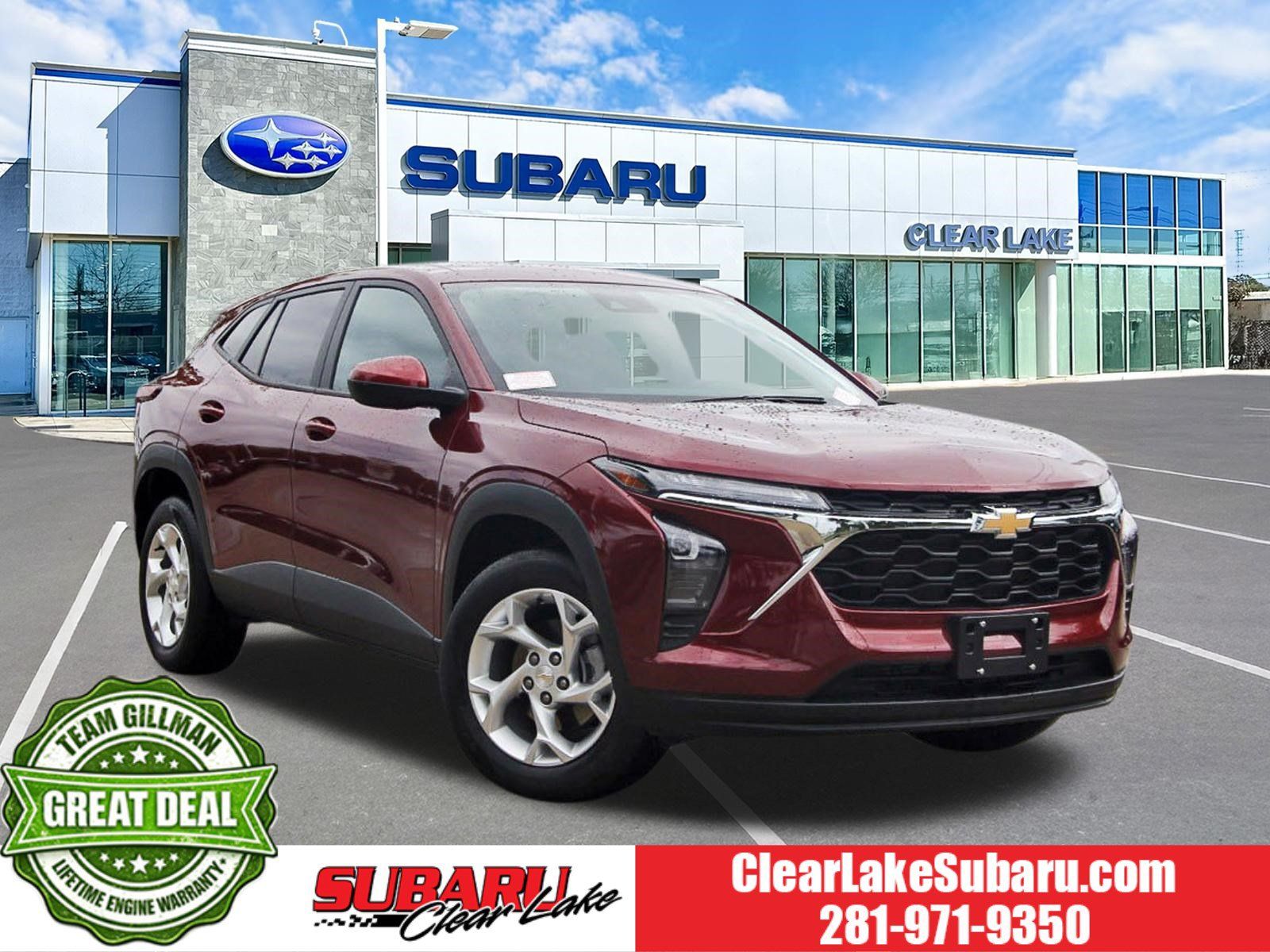 Red (Crimson Metallic) 2024 Chevrolet Trax SUV / Crossover Front-Wheel Drive 6-Speed Automatic