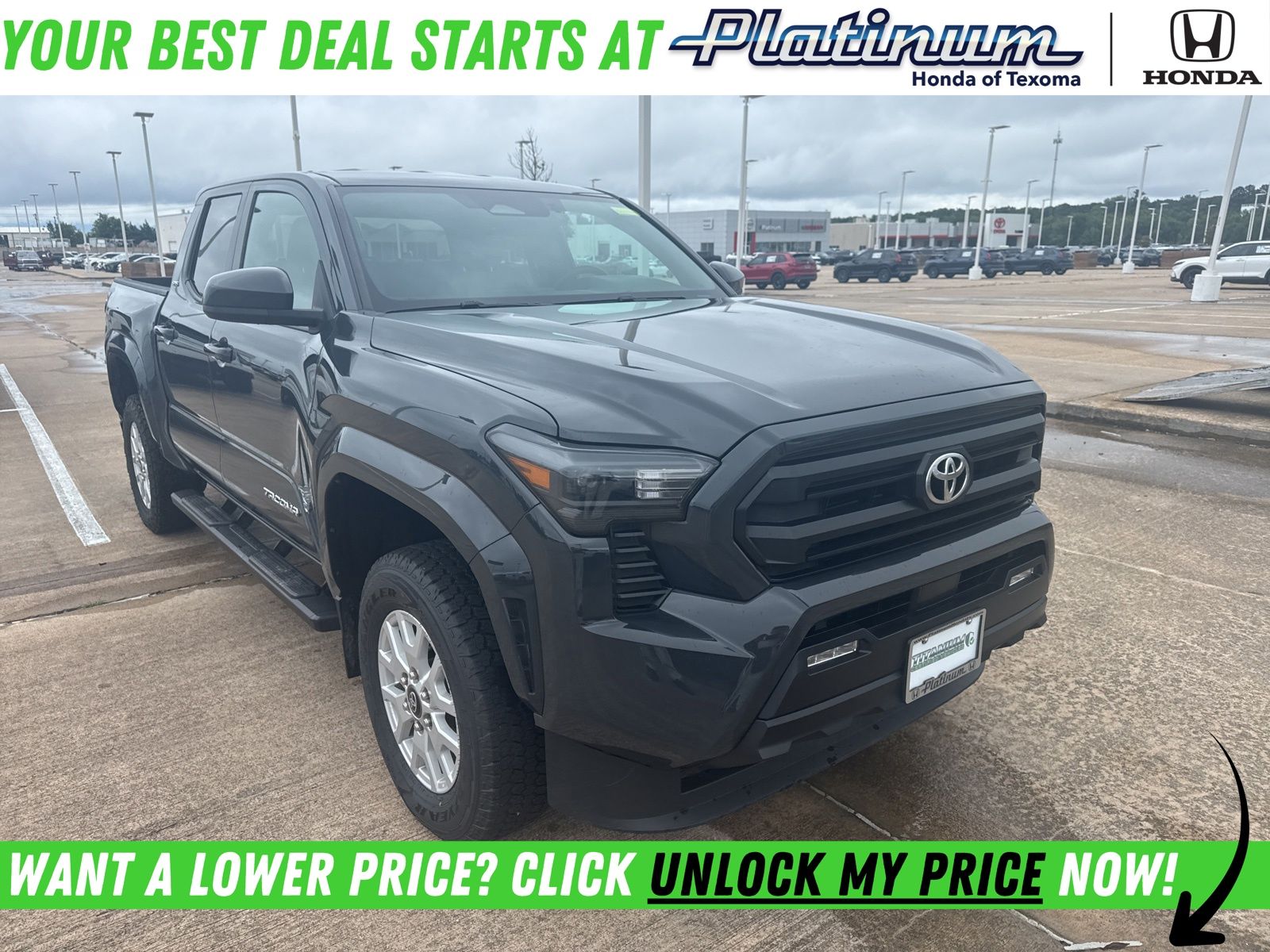 Underground 2024 Toyota Tacoma SR5 Double Cab 4WD Pickup Truck Four-Wheel Drive 8-Speed Automatic