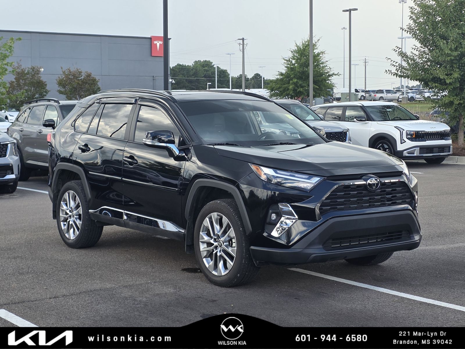 Midnight Black Metallic 2025 Toyota RAV4 SUV / Crossover Front-Wheel Drive 8-Speed Automatic