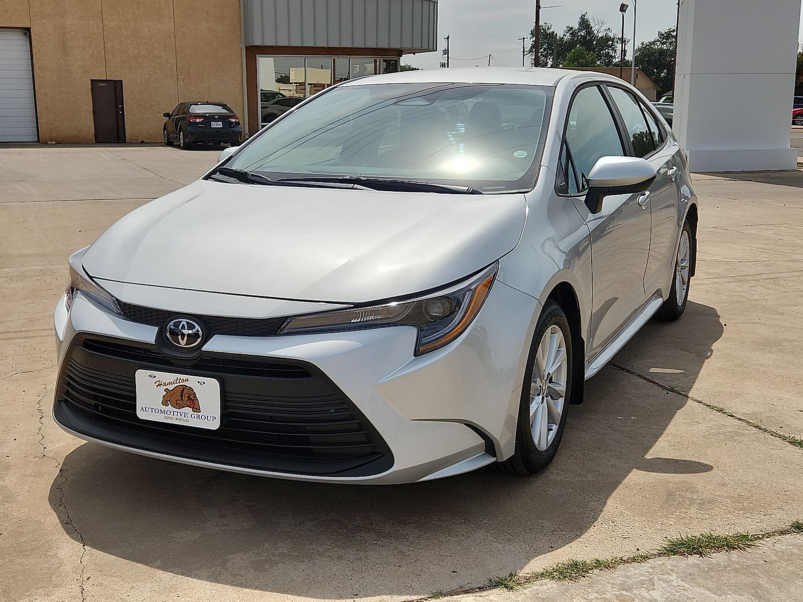 Classic Silver Metallic 2026 Toyota Corolla LE FWD Sedan Front-Wheel Drive Continuously Variable Transmission