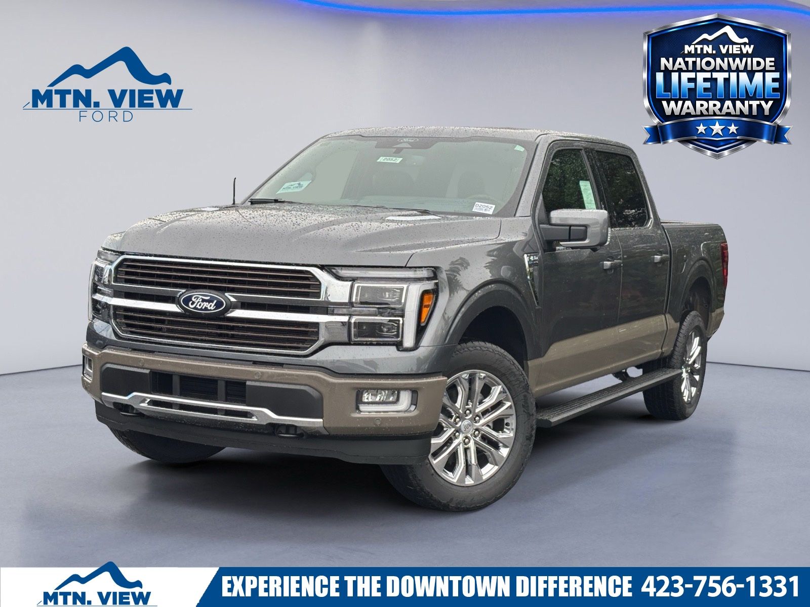 Carbonized Gray Metallic 2026 Ford F-150 Pickup Truck Four-Wheel Drive Automatic