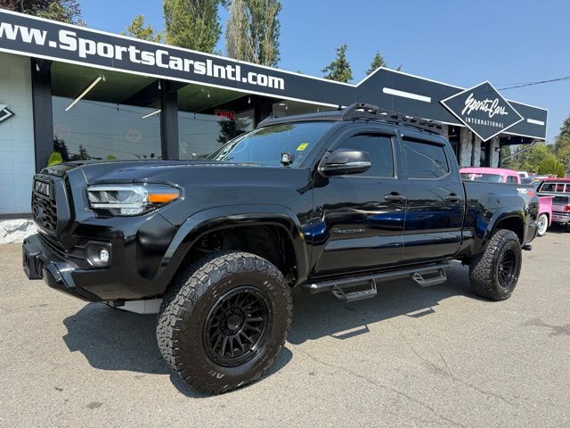 Black 2023 Toyota Tacoma Pickup Truck Four-Wheel Drive 6-Speed Automatic