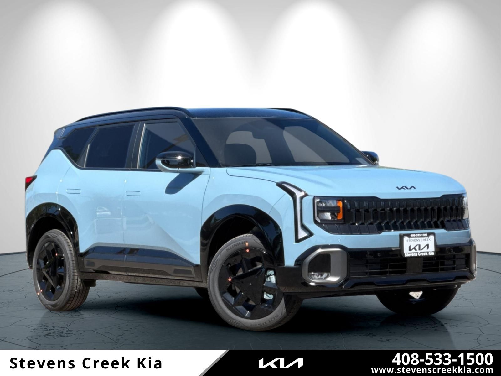 Frost Blue 2027 Kia Seltos SUV / Crossover All-Wheel Drive Continuously Variable Transmission