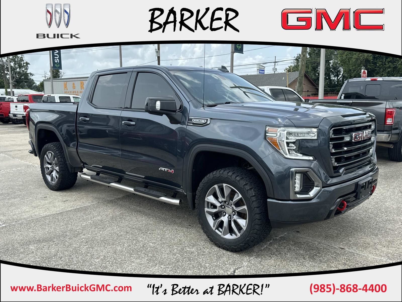 Gray (Dark Sky Metallic) 2021 GMC Sierra 1500 Pickup Truck Four-Wheel Drive Automatic