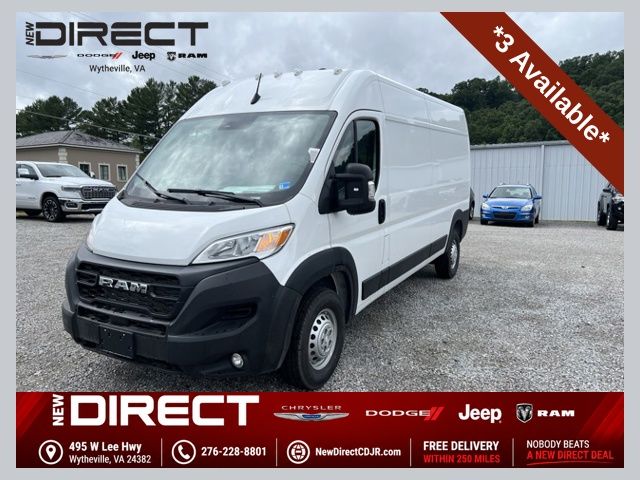 Bright White Clearcoat 2026 RAM ProMaster Van Front-Wheel Drive 9-Speed Automatic