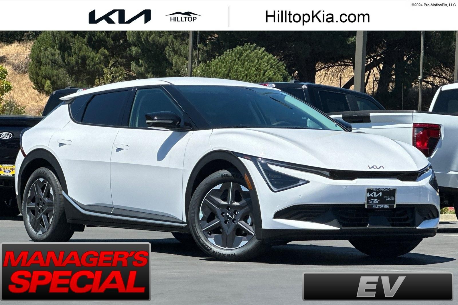 Glacial White Pearl 2026 Kia EV6 SUV / Crossover Rear-Wheel Drive 1-Speed Automatic