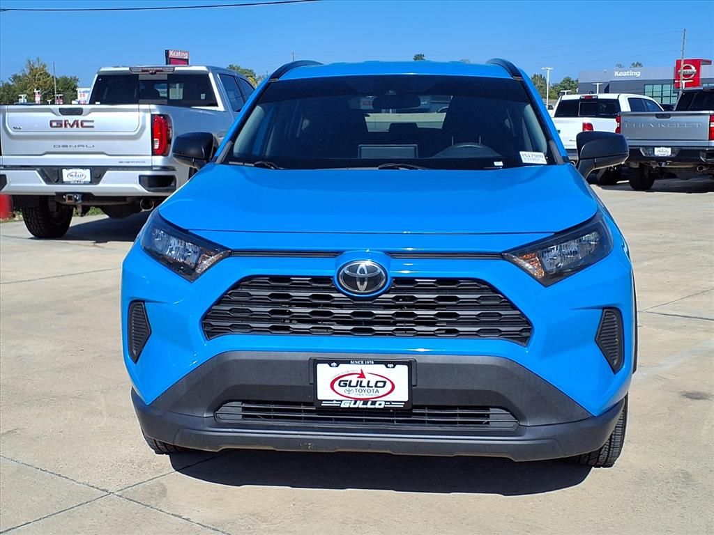 2020 Toyota RAV4 LE Blue at Gullo Toyota
