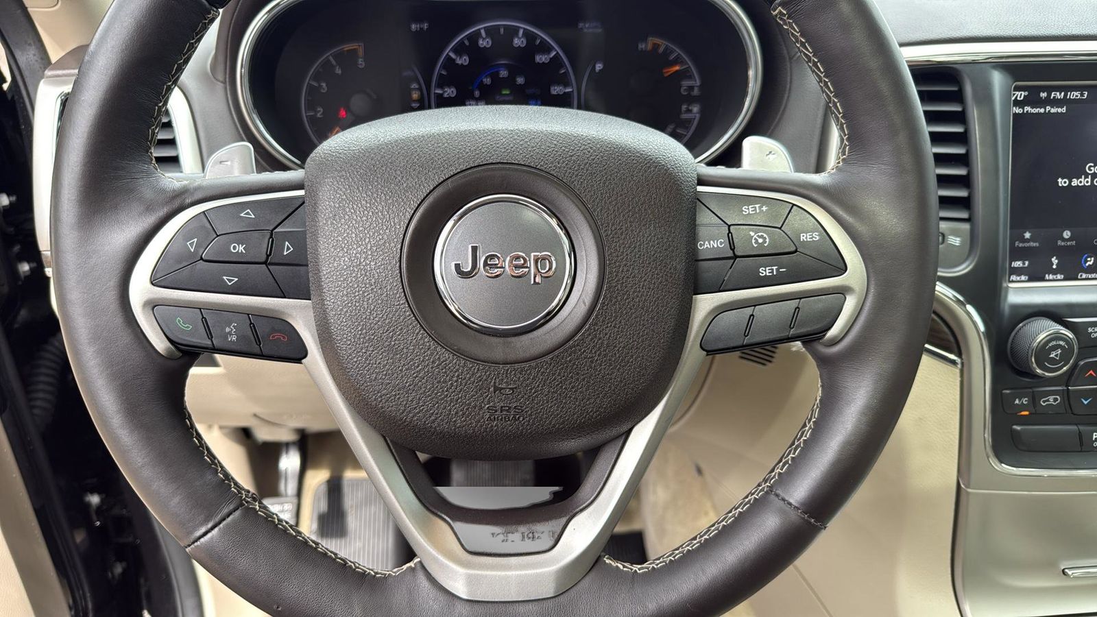 Used Car 2015 Jeep Grand Cherokee  Overland For Sale Under $20,000 In Austin, Texas