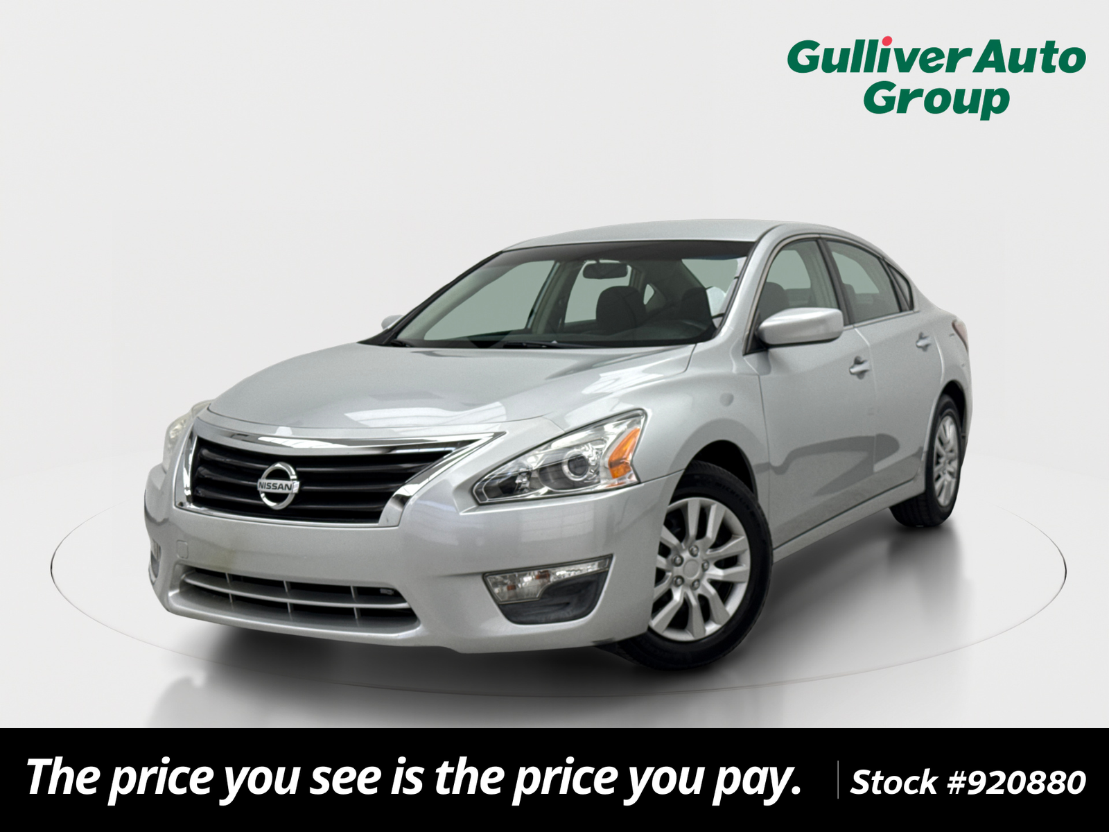 Brilliant Silver Metallic 2013 Nissan Altima 2.5 S Sedan Front-Wheel Drive Continuously Variable Transmission
