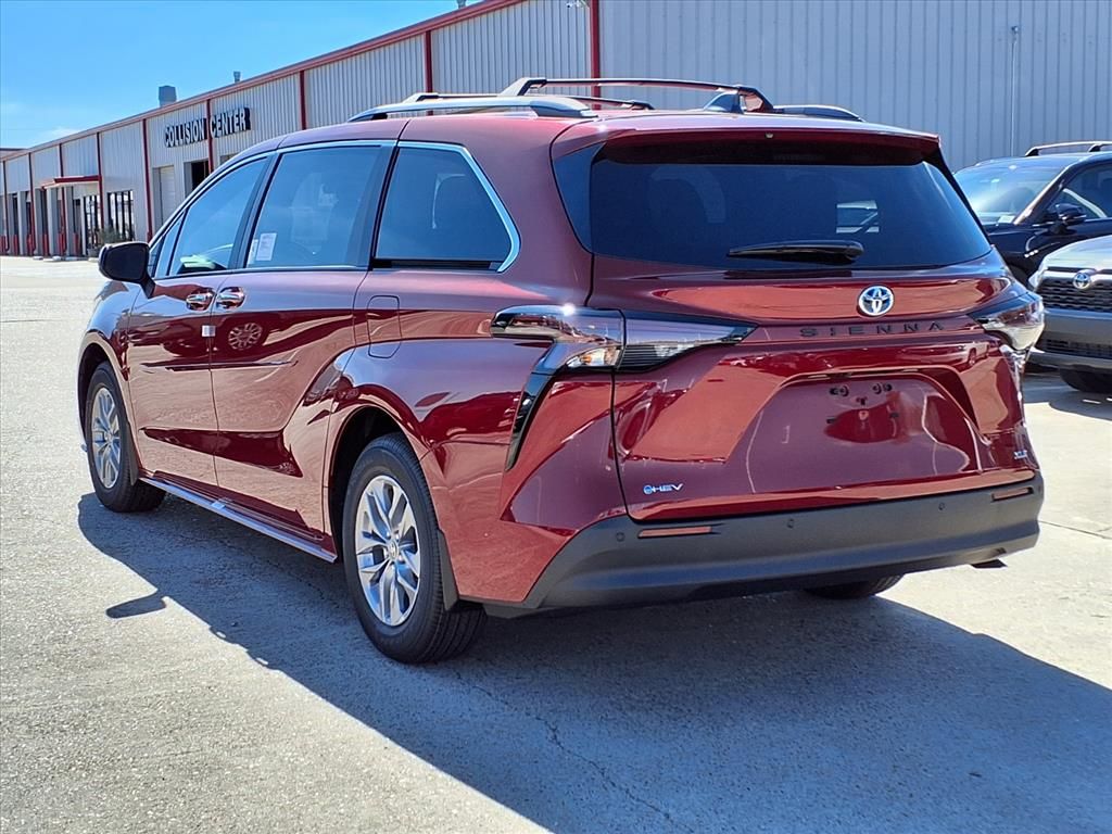 2025 Toyota Sienna XLE Red at Gullo Toyota