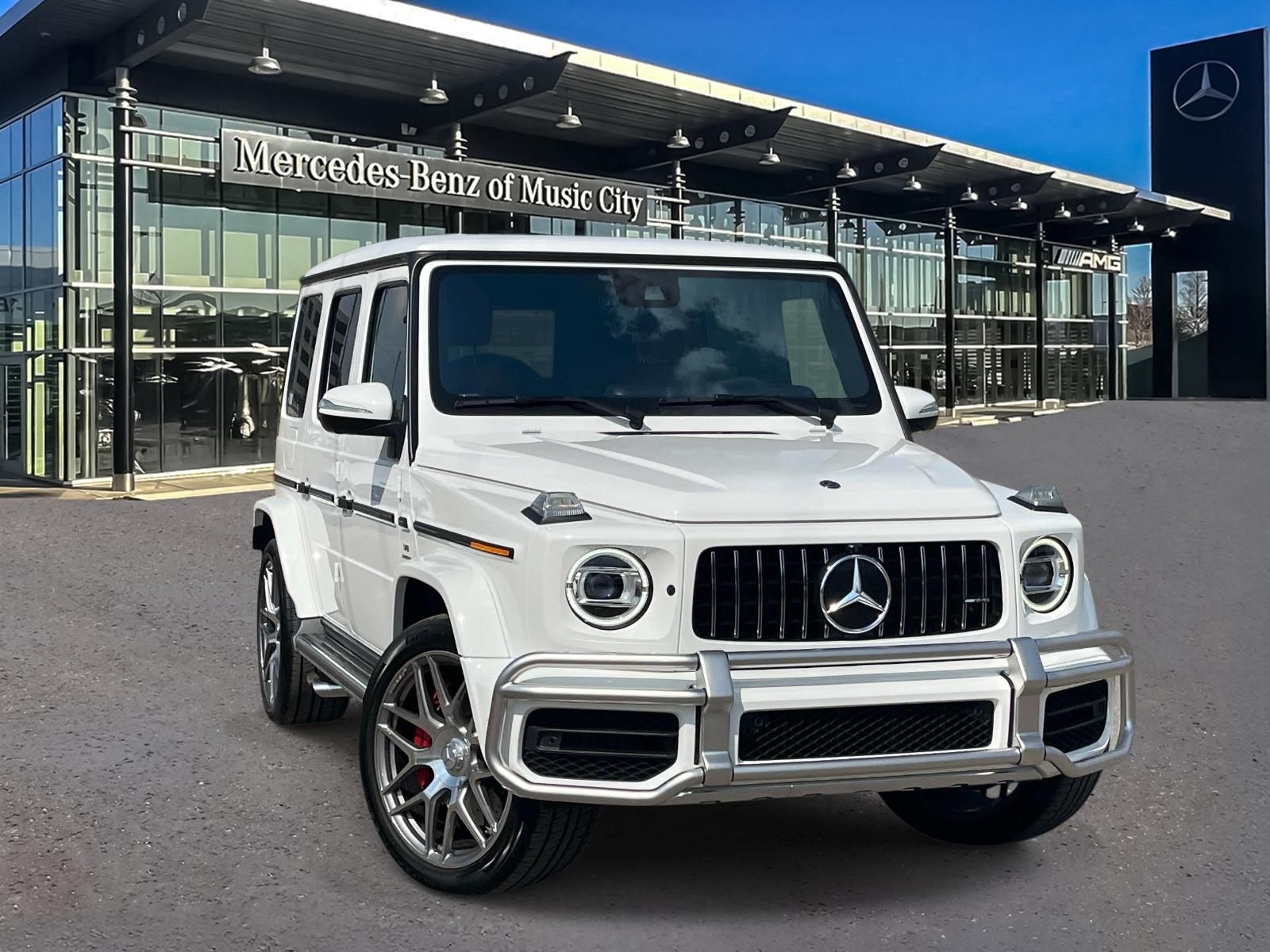Polar White 2020 Mercedes-Benz G-Class SUV / Crossover All-Wheel Drive 9-Speed Automatic