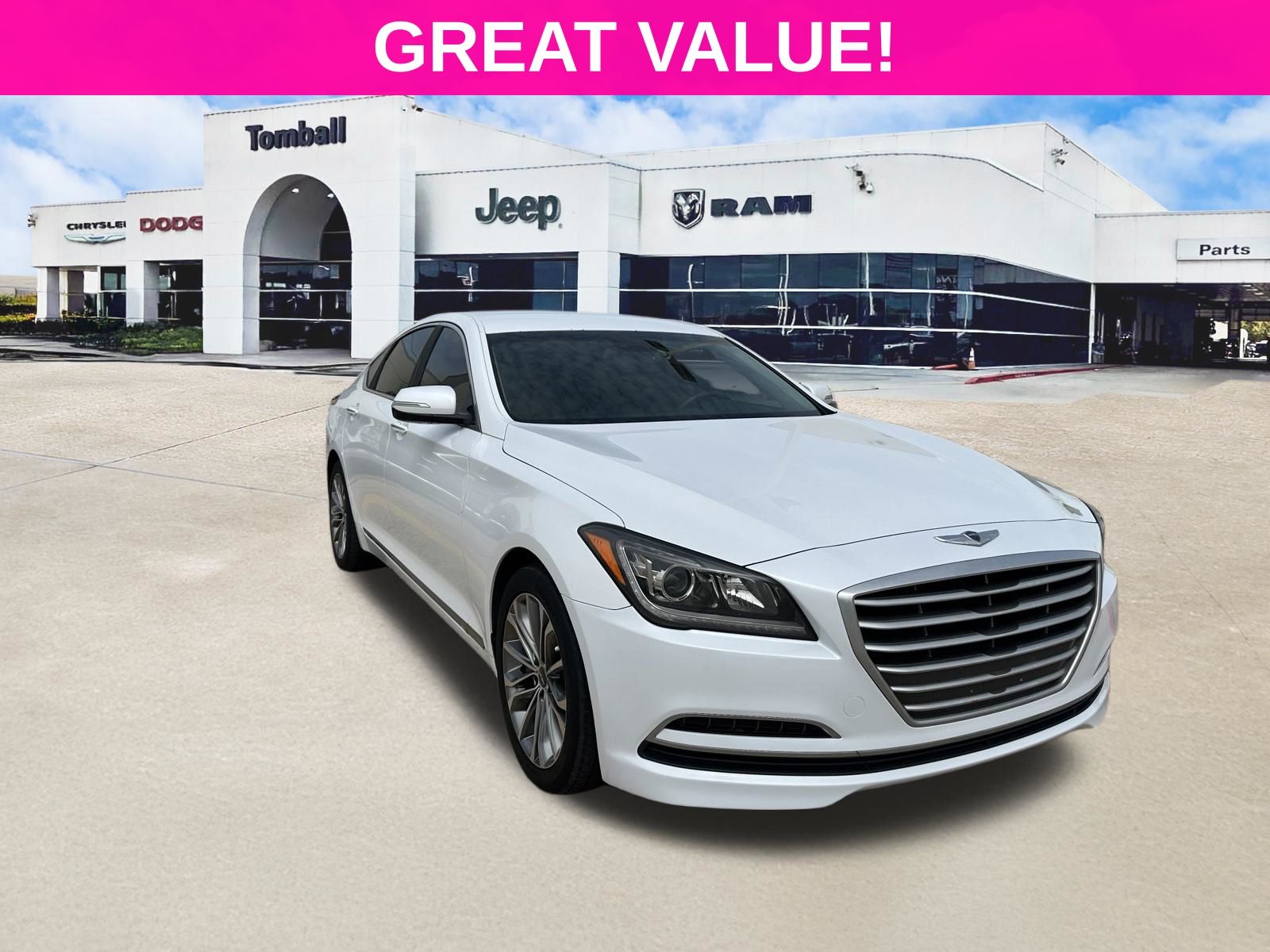 2015 Hyundai Genesis 3.8 RWD