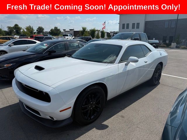 White Knuckle Clearcoat 2019 Dodge Challenger Coupe All-Wheel Drive 8-Speed Automatic
