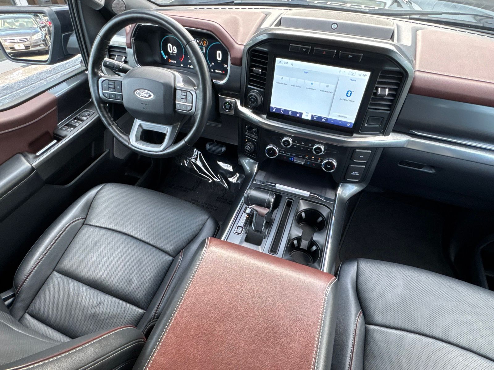 Used 2022 Agate Black Metallic Ford Lariat image 35