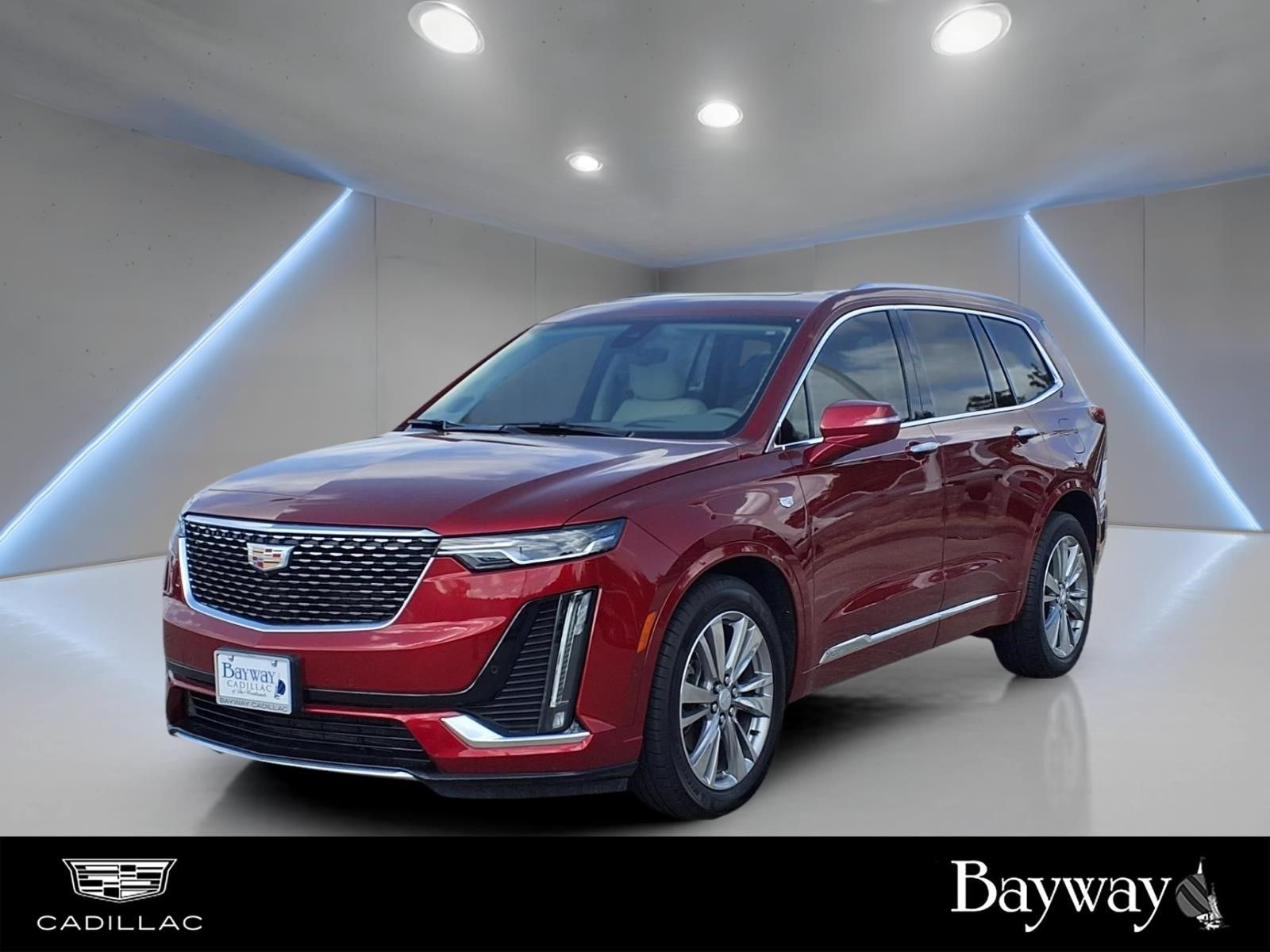 2024 Cadillac XT6 Premium Luxury Red at AutoSavvy Houston Southwest