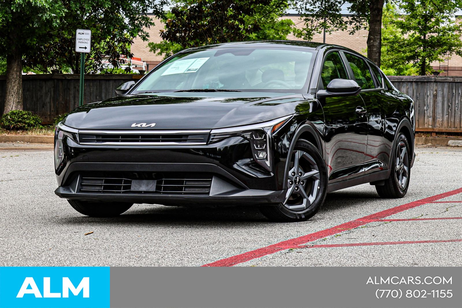 Used 2025 Black Kia LXS Carfax One Owner No Accidents image 3