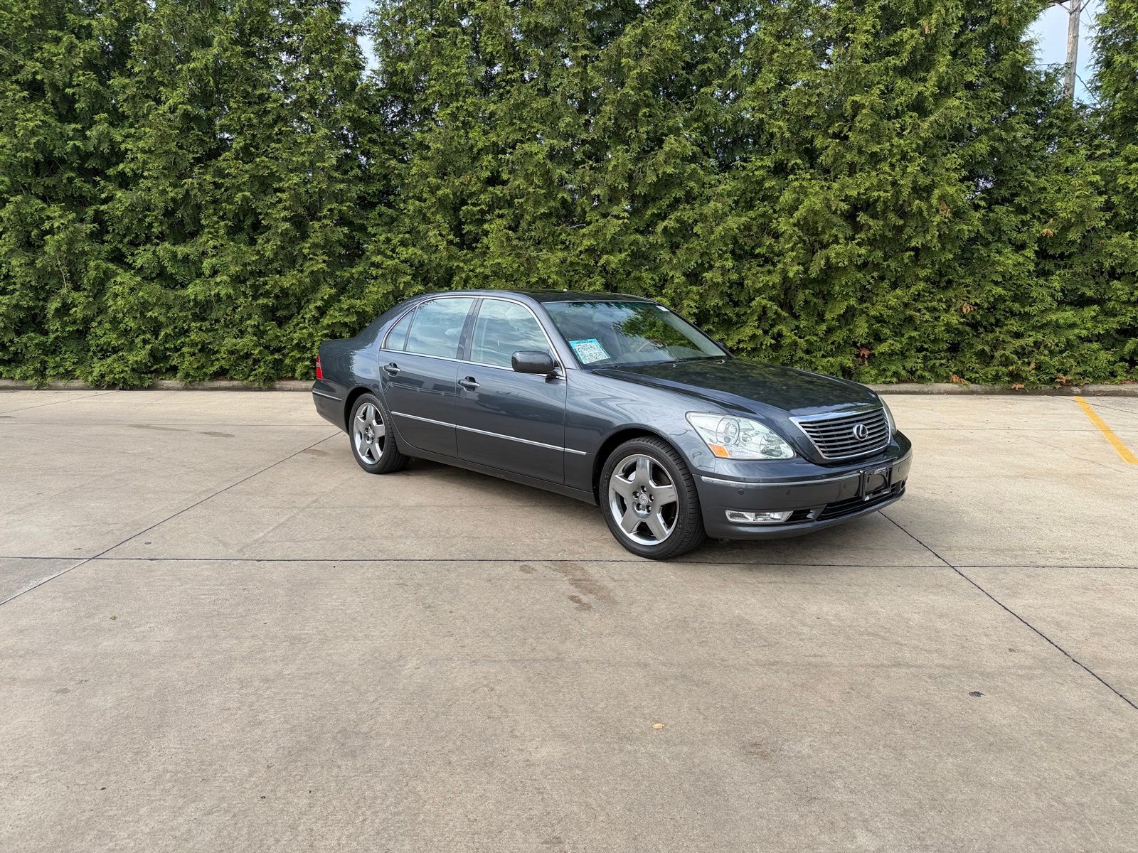 Gray 2006 Lexus LS 430 RWD Sedan Rear-Wheel Drive 6-Speed Automatic