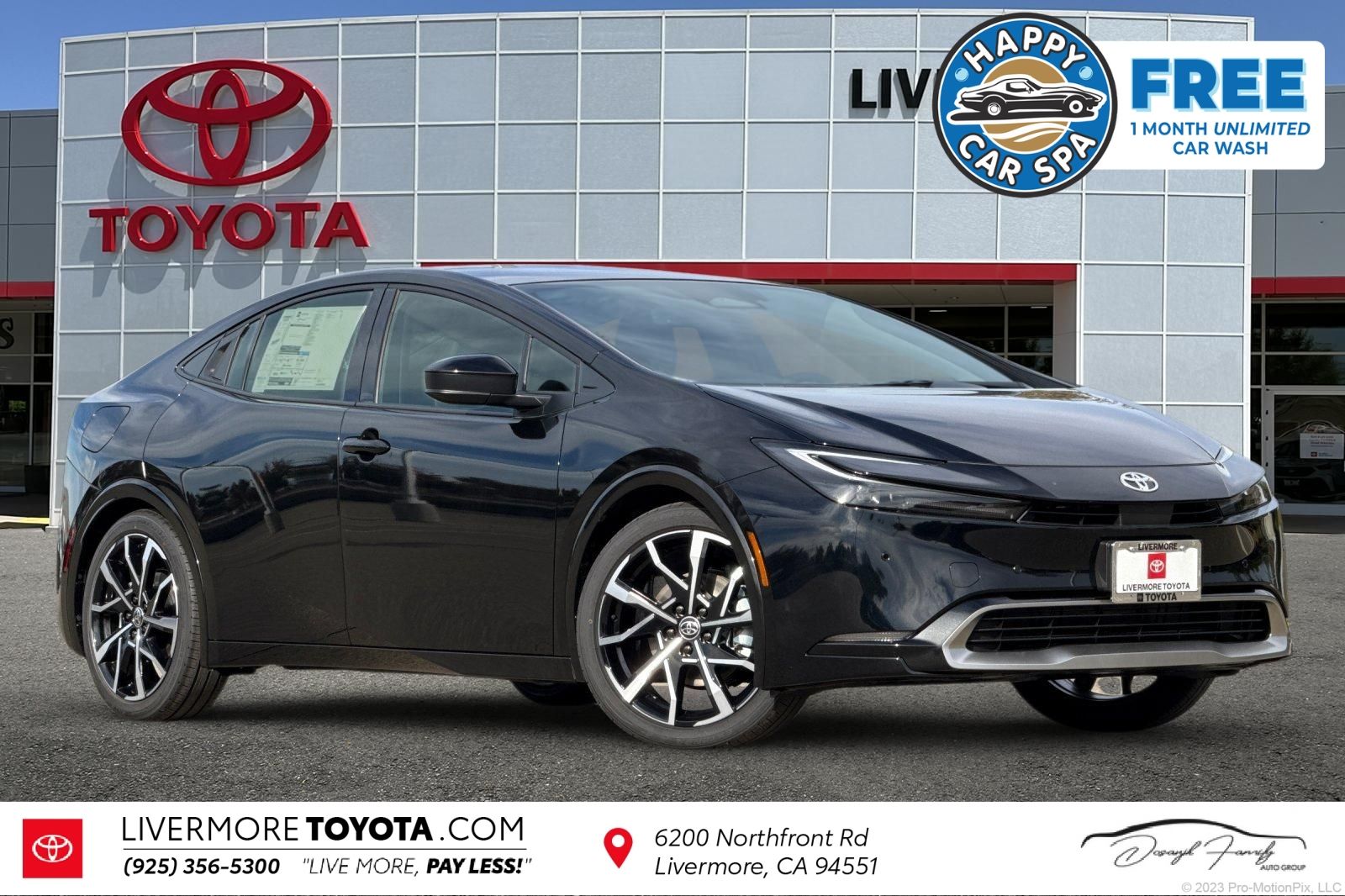 midnight black 2026 Toyota Prius Plug-In Hybrid Hatchback Front-Wheel Drive Continuously Variable Transmission