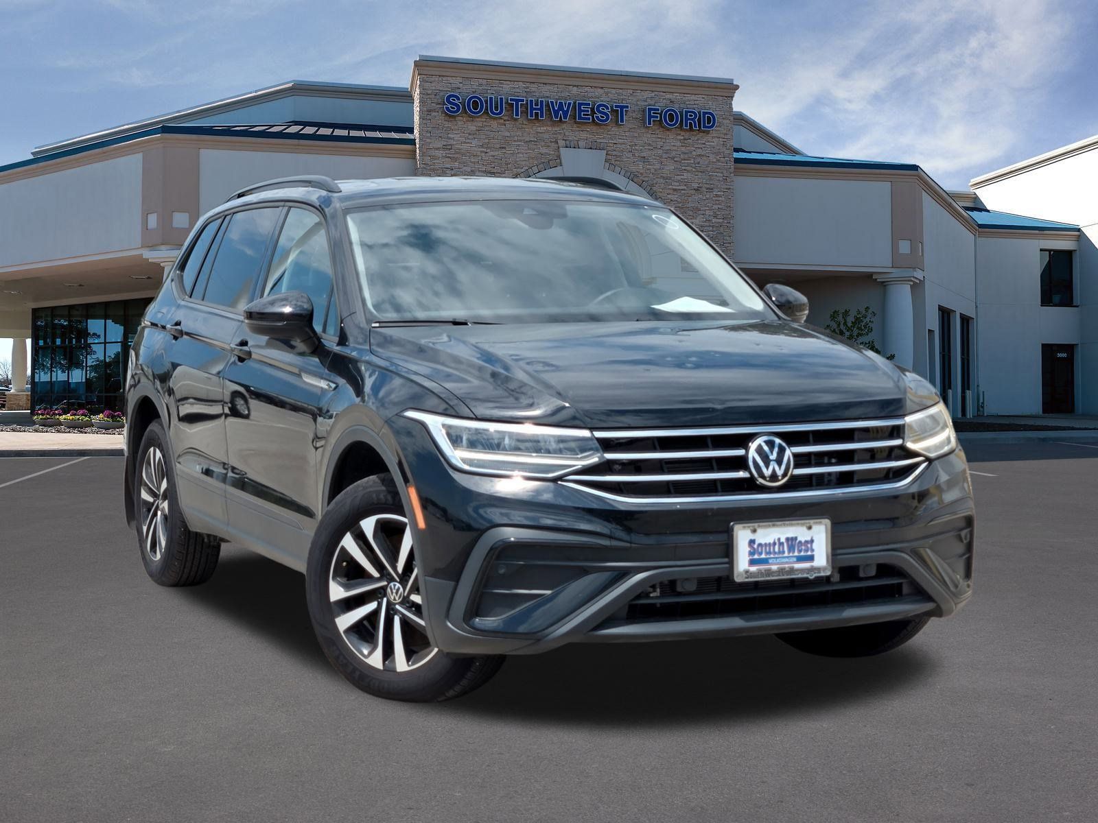 Deep Black Pearl 2024 Volkswagen Tiguan S FWD SUV / Crossover Front-Wheel Drive 8-Speed Automatic