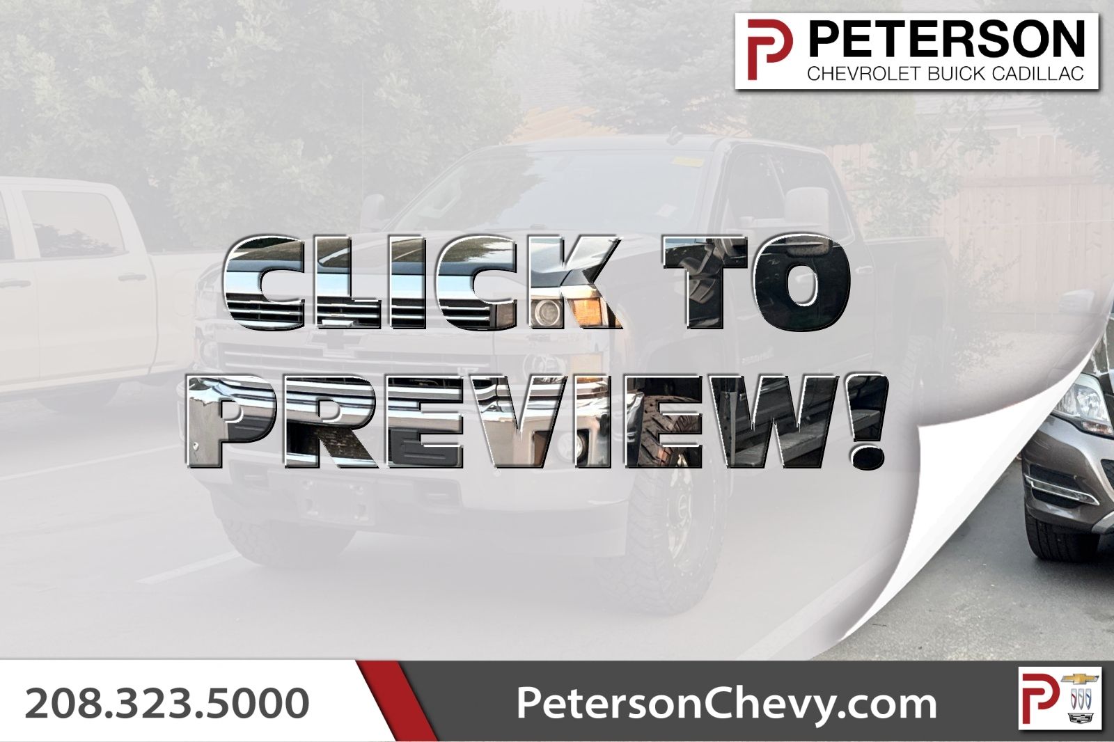 2015 Chevrolet Silverado 2500HD LTZ Crew Cab 4WD