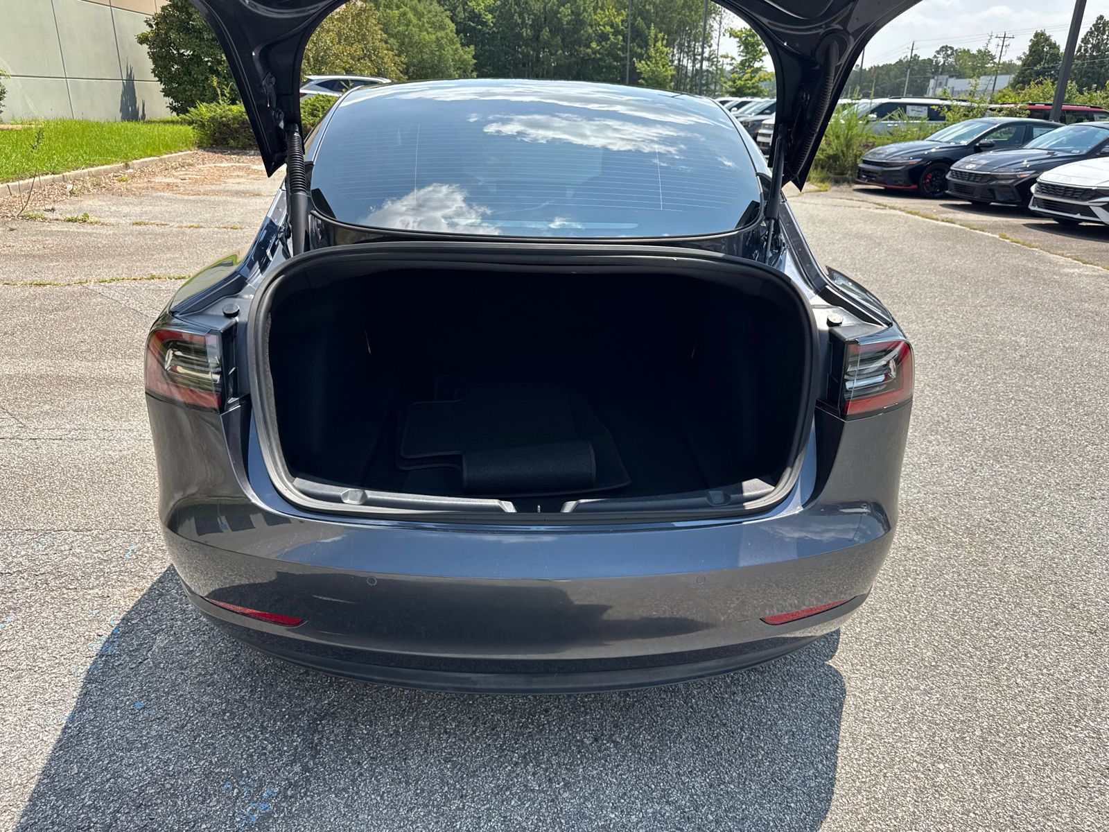 Used 2021 Gray Tesla Performance image 18