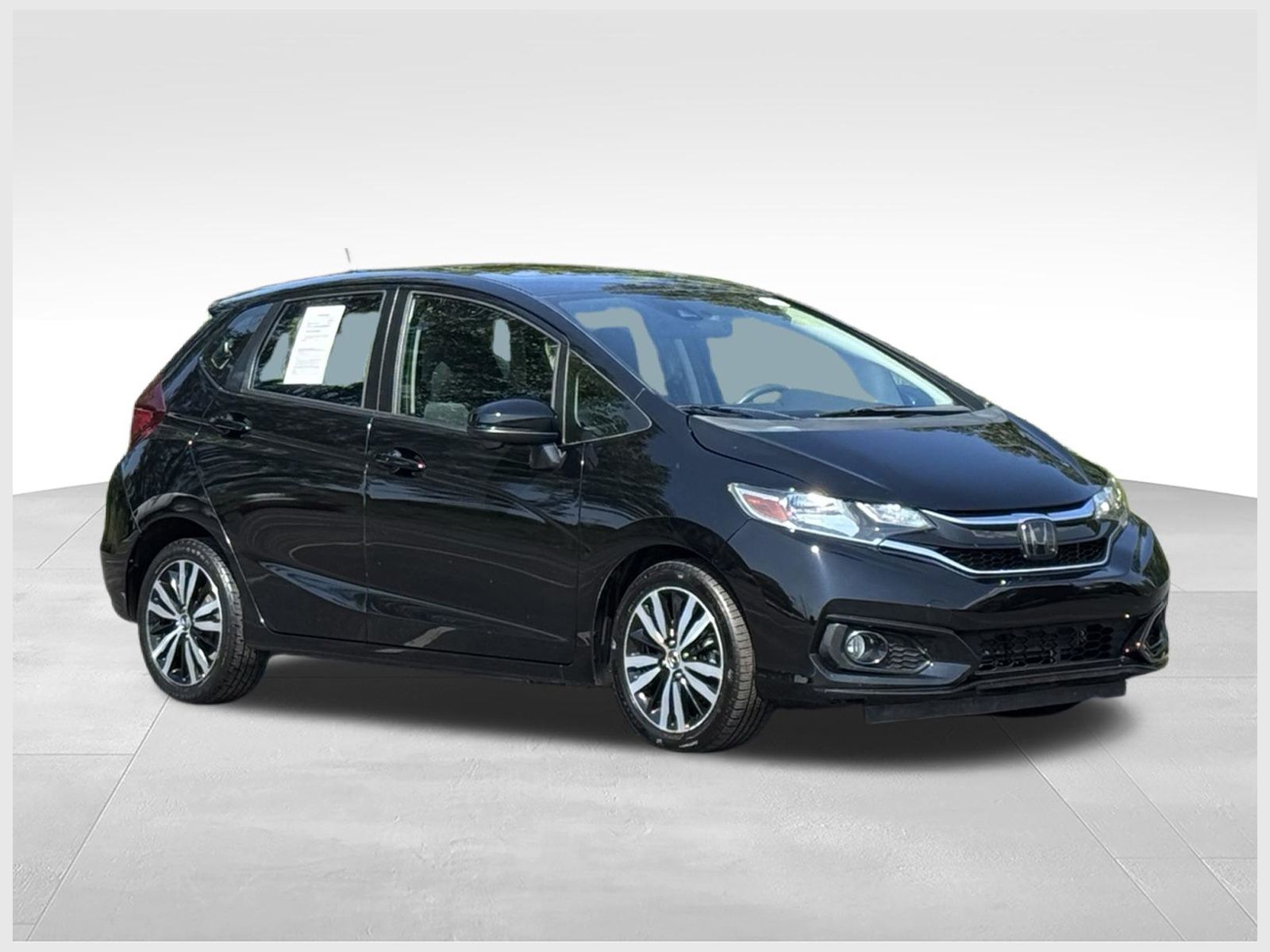 Crystal Black Pearl 2018 Honda Fit Hatchback Front-Wheel Drive Continuously Variable Transmission