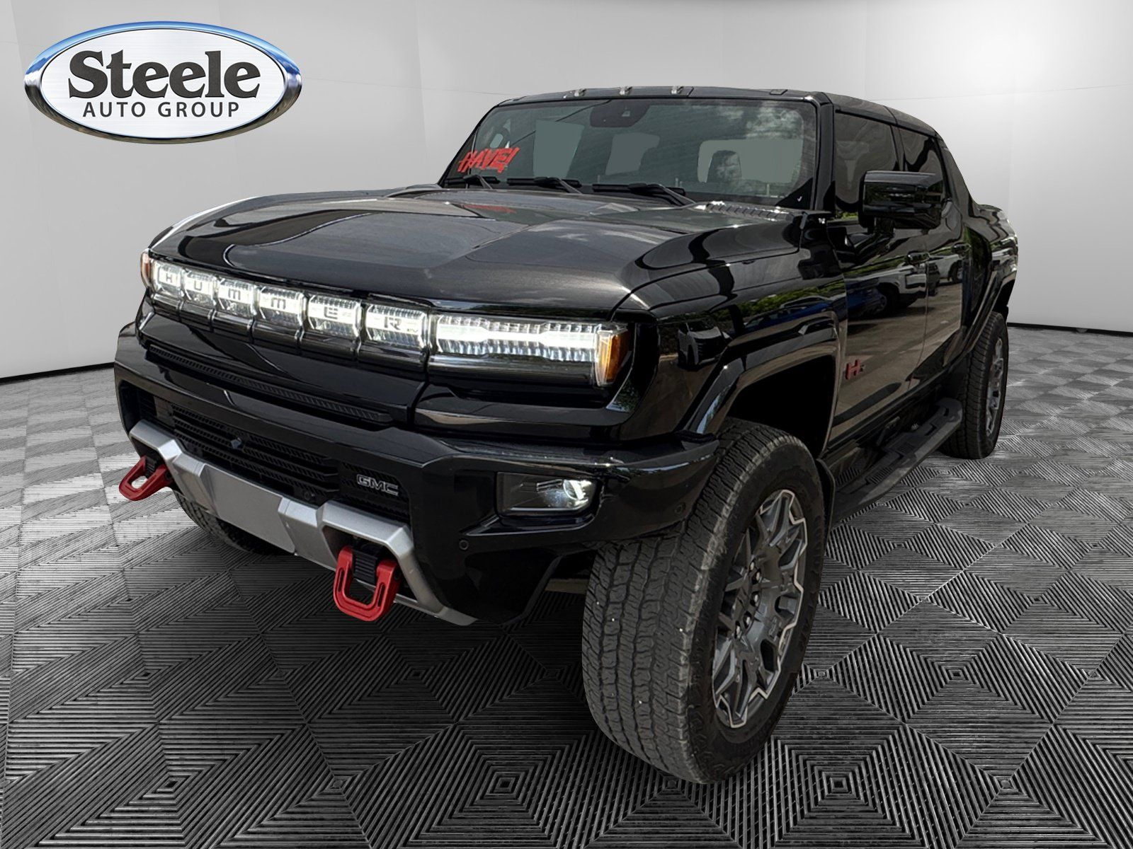 Void Black 2025 GMC Hummer EV Pickup Pickup Truck All-Wheel Drive 1-Speed Automatic