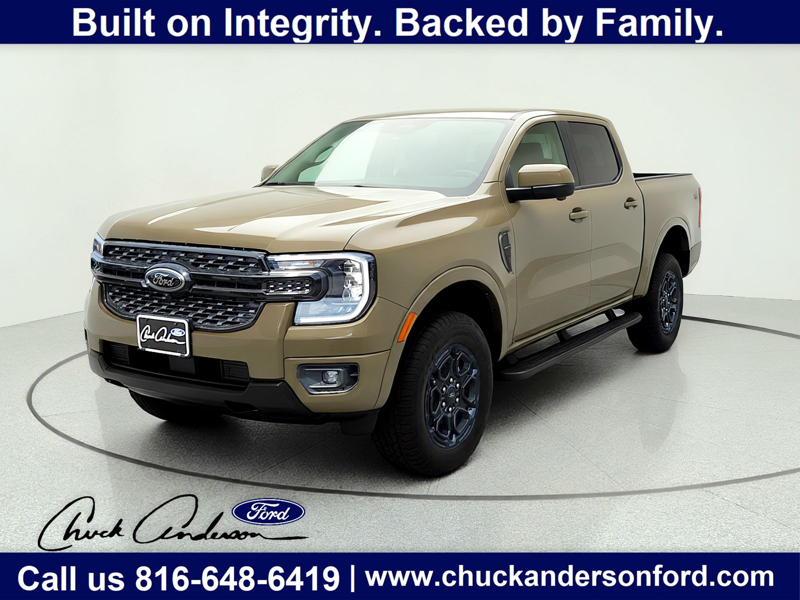 Marsh Gray 2026 Ford Ranger Pickup Truck Four-Wheel Drive Automatic