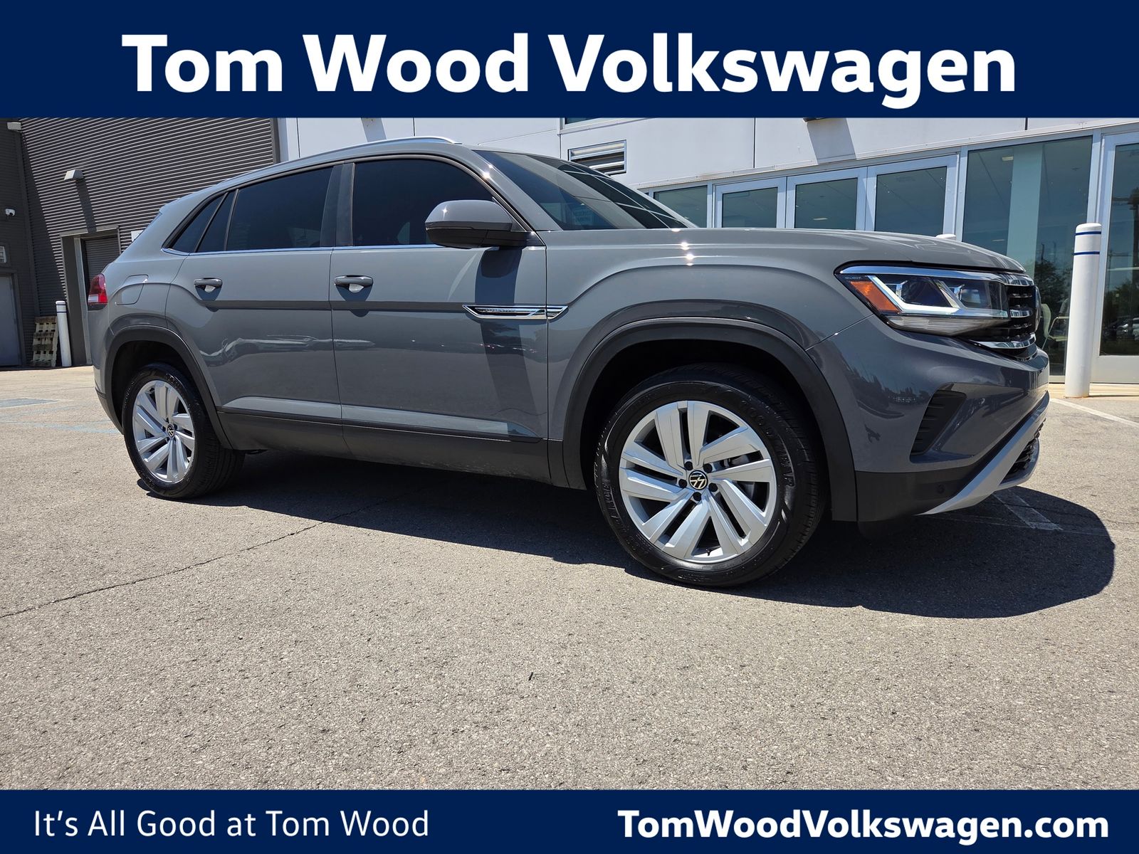 used 2023 Volkswagen Atlas Cross Sport car, priced at $32,450