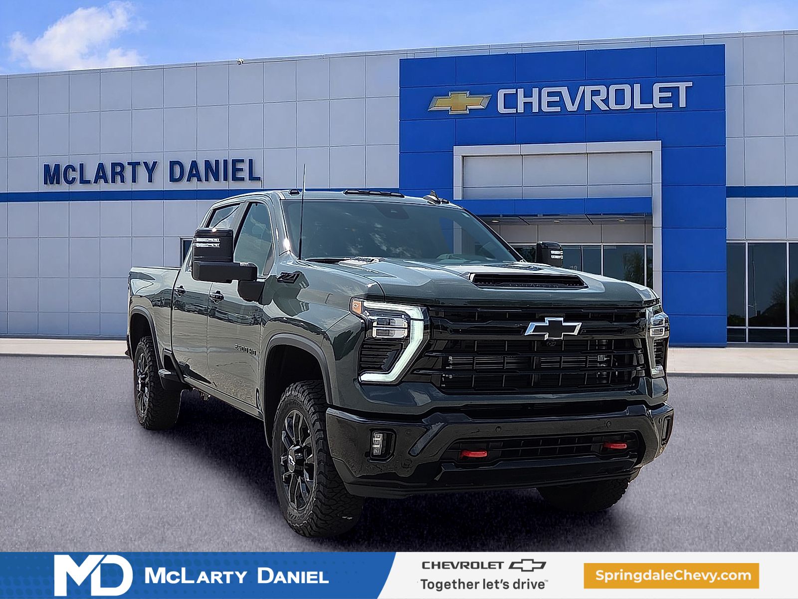 Cypress Gray 2026 Chevrolet Silverado 2500HD Pickup Truck Four-Wheel Drive Automatic