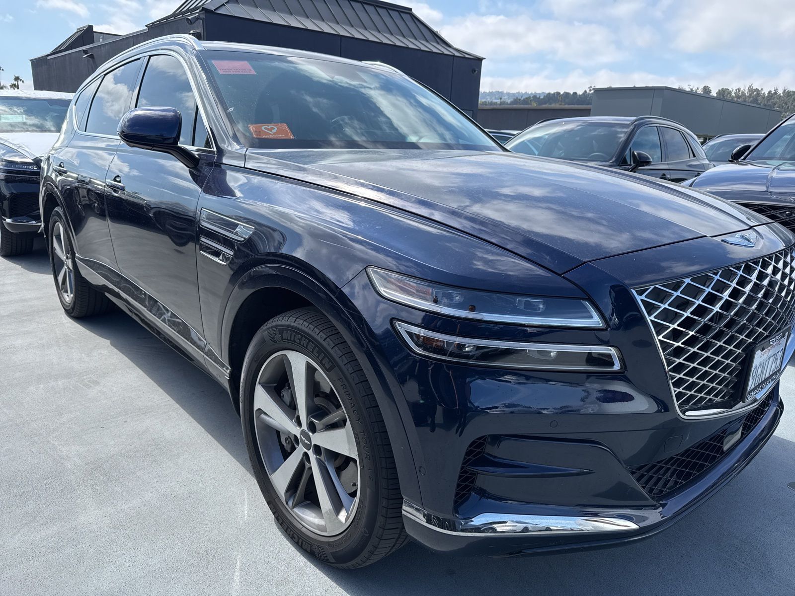 Adriatic Blue 2023 Genesis GV80 3.5T Advanced AWD SUV / Crossover 8-Speed Automatic