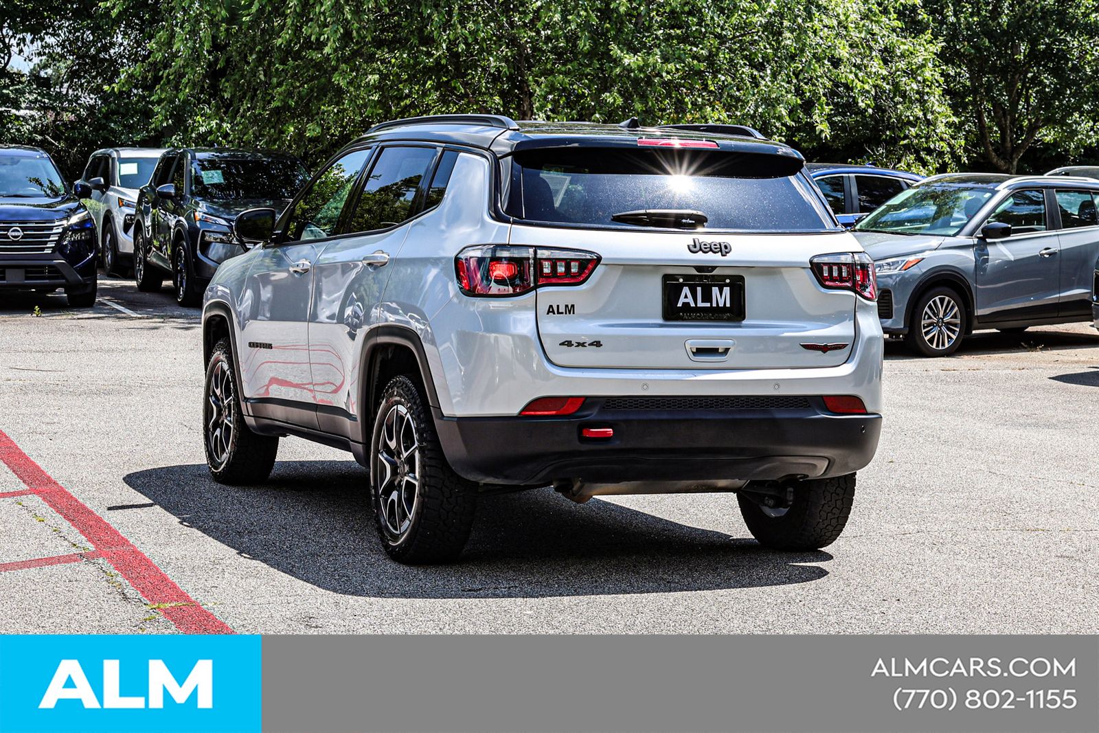 Used 2024 Silver Jeep Trailhawk image 8