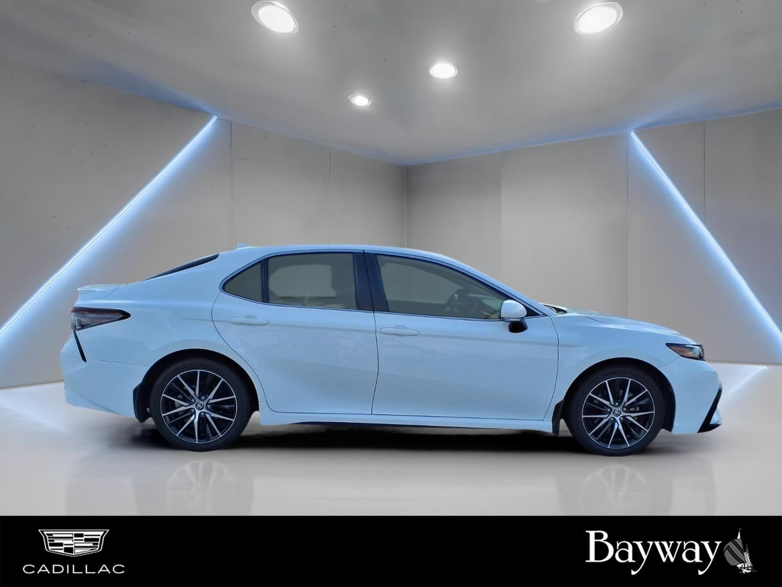 2024 Toyota Camry SE White at DeMontrond Automotive Group