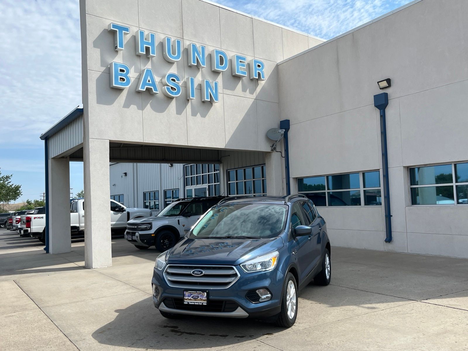 Blue Metallic 2018 Ford Escape SUV / Crossover Front-Wheel Drive 6-Speed Automatic