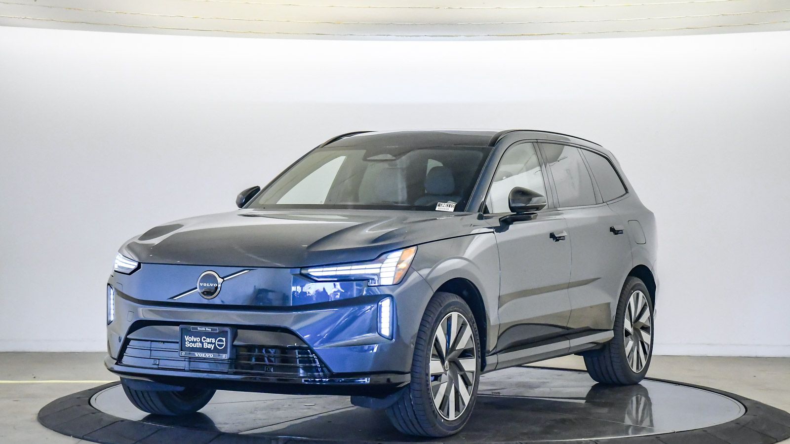 Denim Blue 2026 Volvo EX90 Twin Plus 7-Passenger eAWD SUV / Crossover All-Wheel Drive 1-Speed Automatic