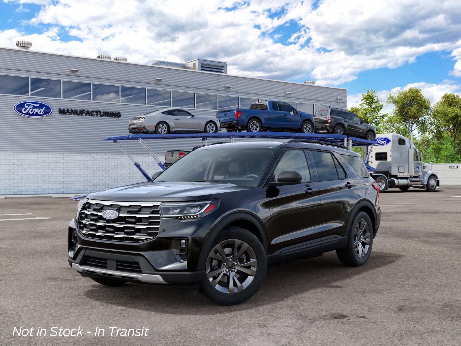 New 2027 Agate Black Metallic Ford Active image 4
