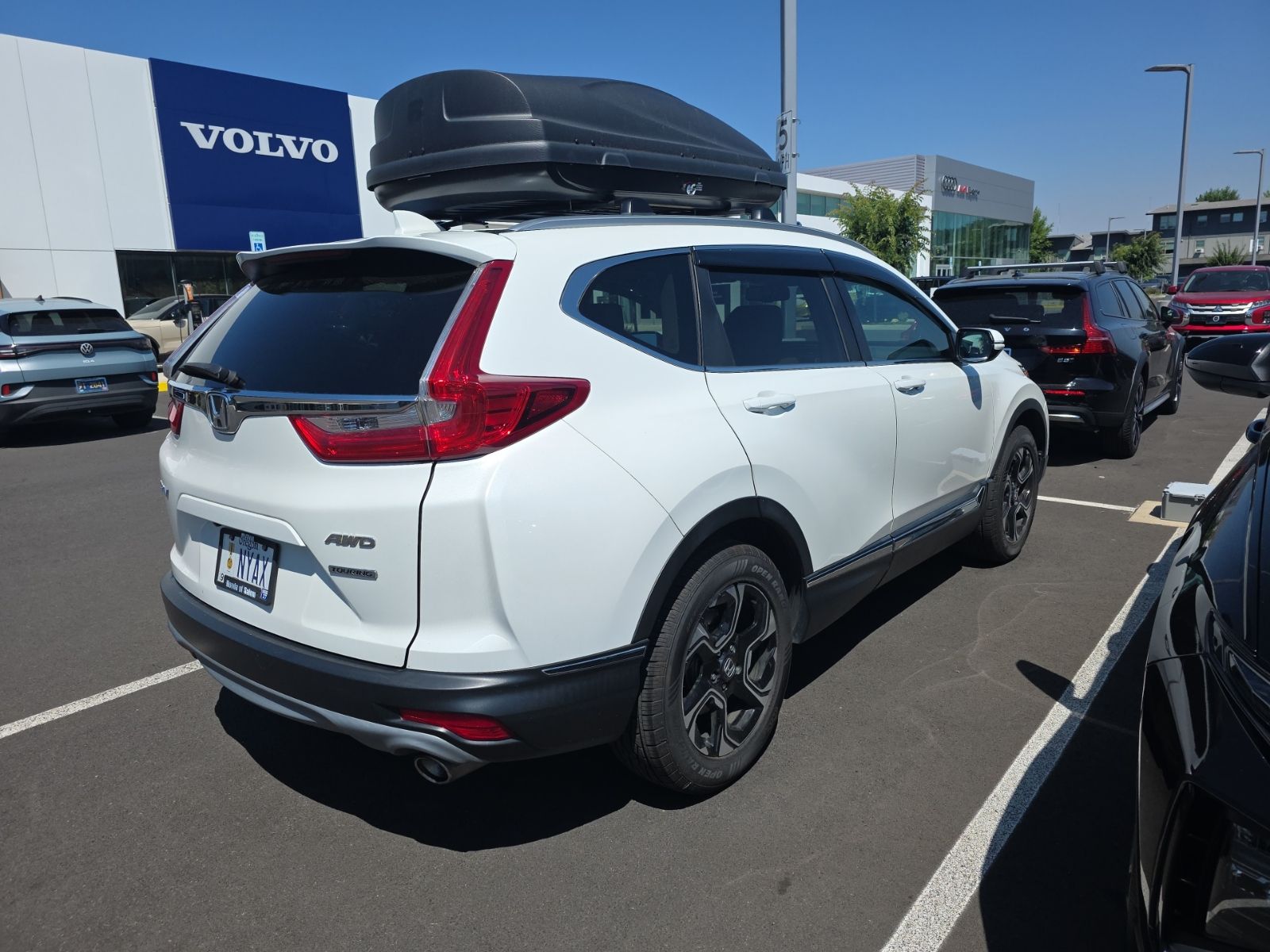 Platinum White Pearl 2019 Honda CR-V SUV / Crossover All-Wheel Drive Continuously Variable Transmission