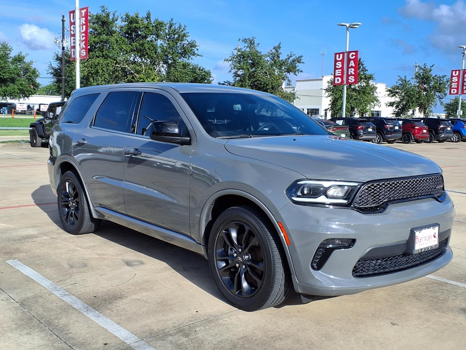 2022 Dodge Durango SXT Gray at DeMontrond Auto Country