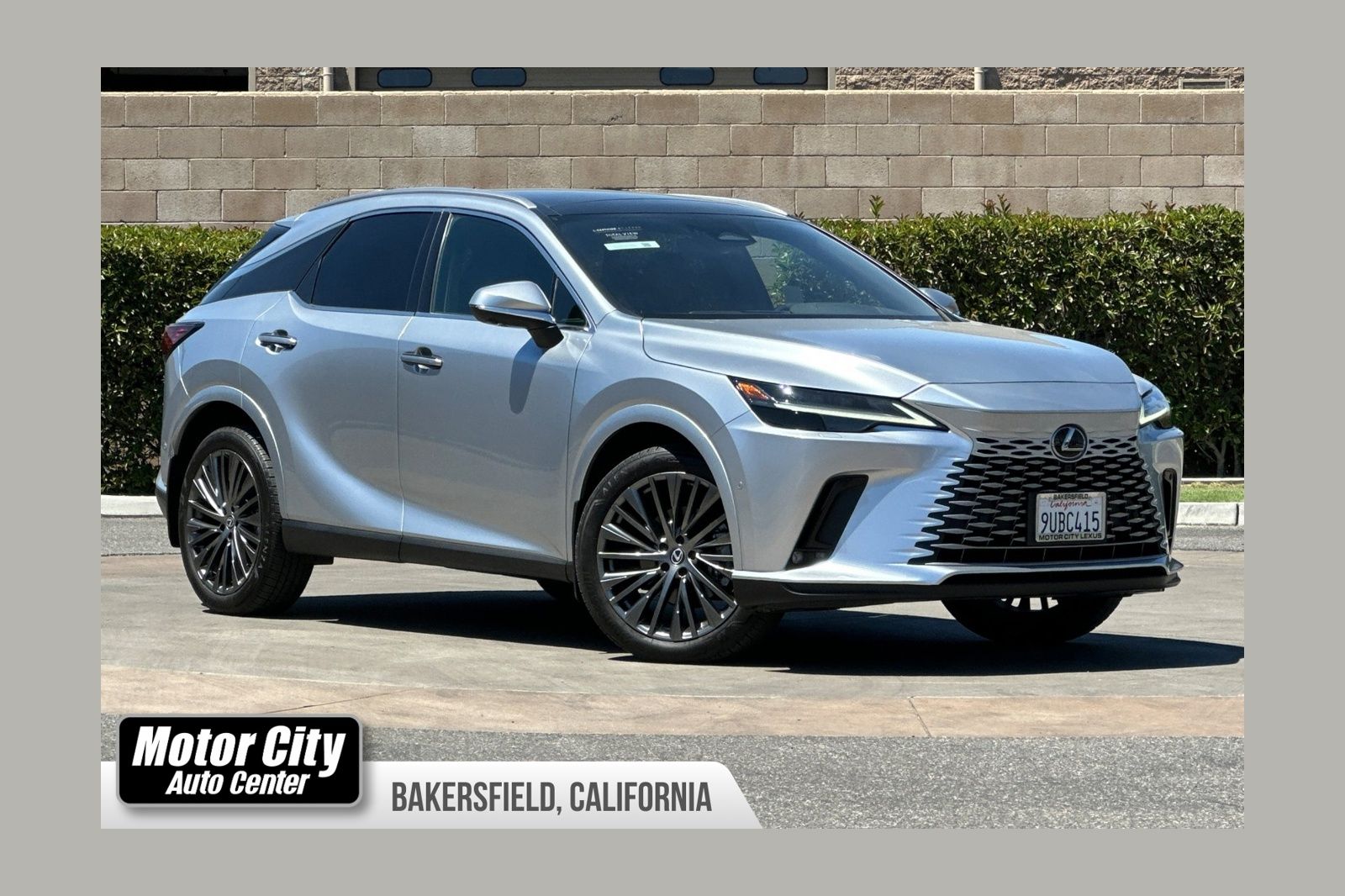 Iridium 2025 Lexus RX Hybrid SUV / Crossover All-Wheel Drive Continuously Variable Transmission