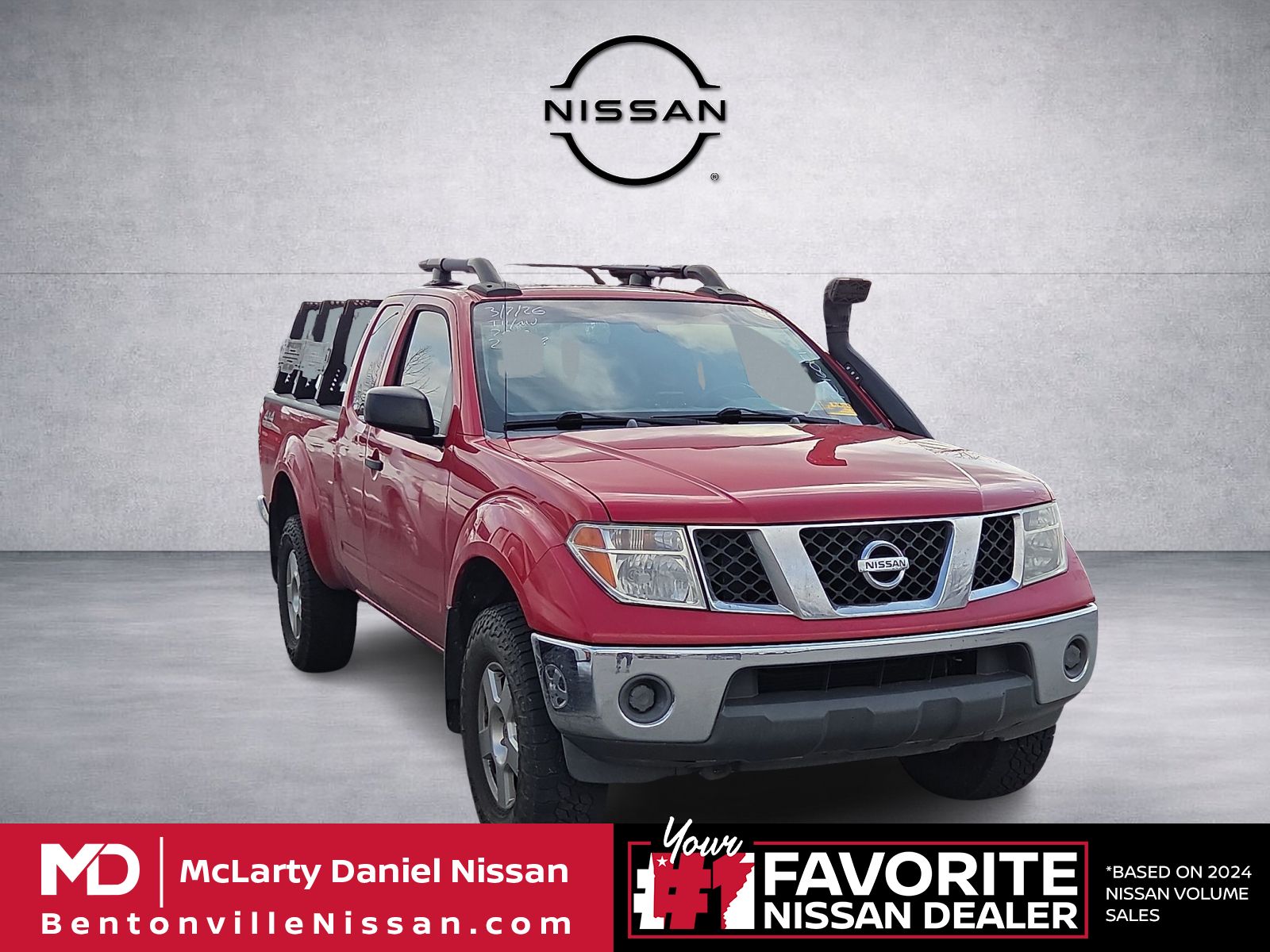 Red Alert 2007 Nissan Frontier SE King Cab 4WD Pickup Truck Four-Wheel Drive 6-Speed Manual Overdrive