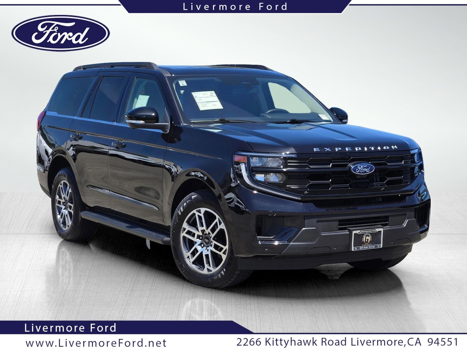 Black Metallic 2025 Ford Expedition Active RWD SUV / Crossover 4X2 Automatic