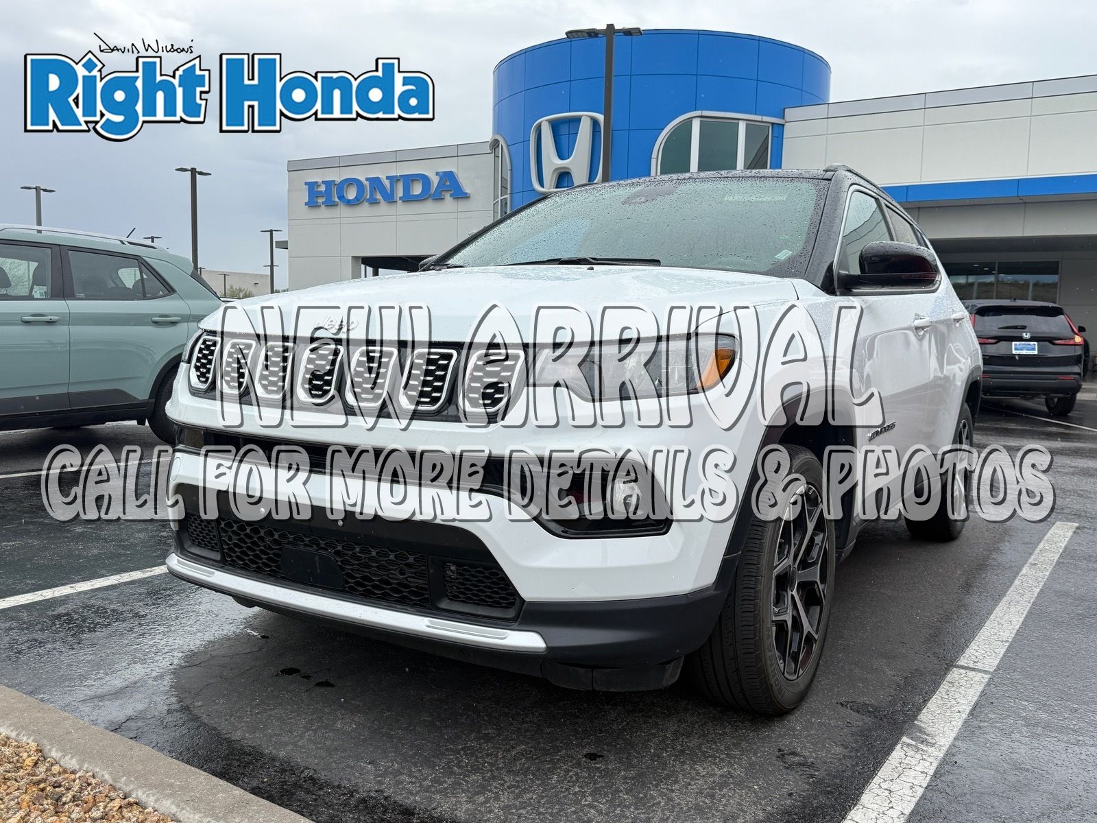 Bright White Clearcoat 2025 Jeep Compass SUV / Crossover Four-Wheel Drive 8-Speed Automatic