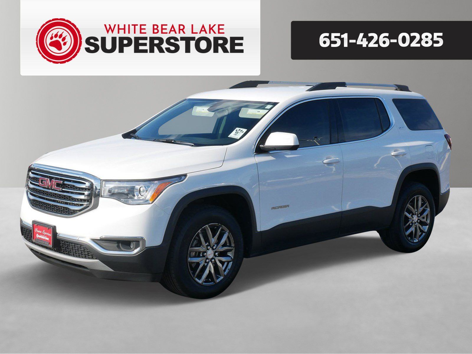 Summit White 2017 GMC Acadia SUV / Crossover Four-Wheel Drive 6-Speed Automatic