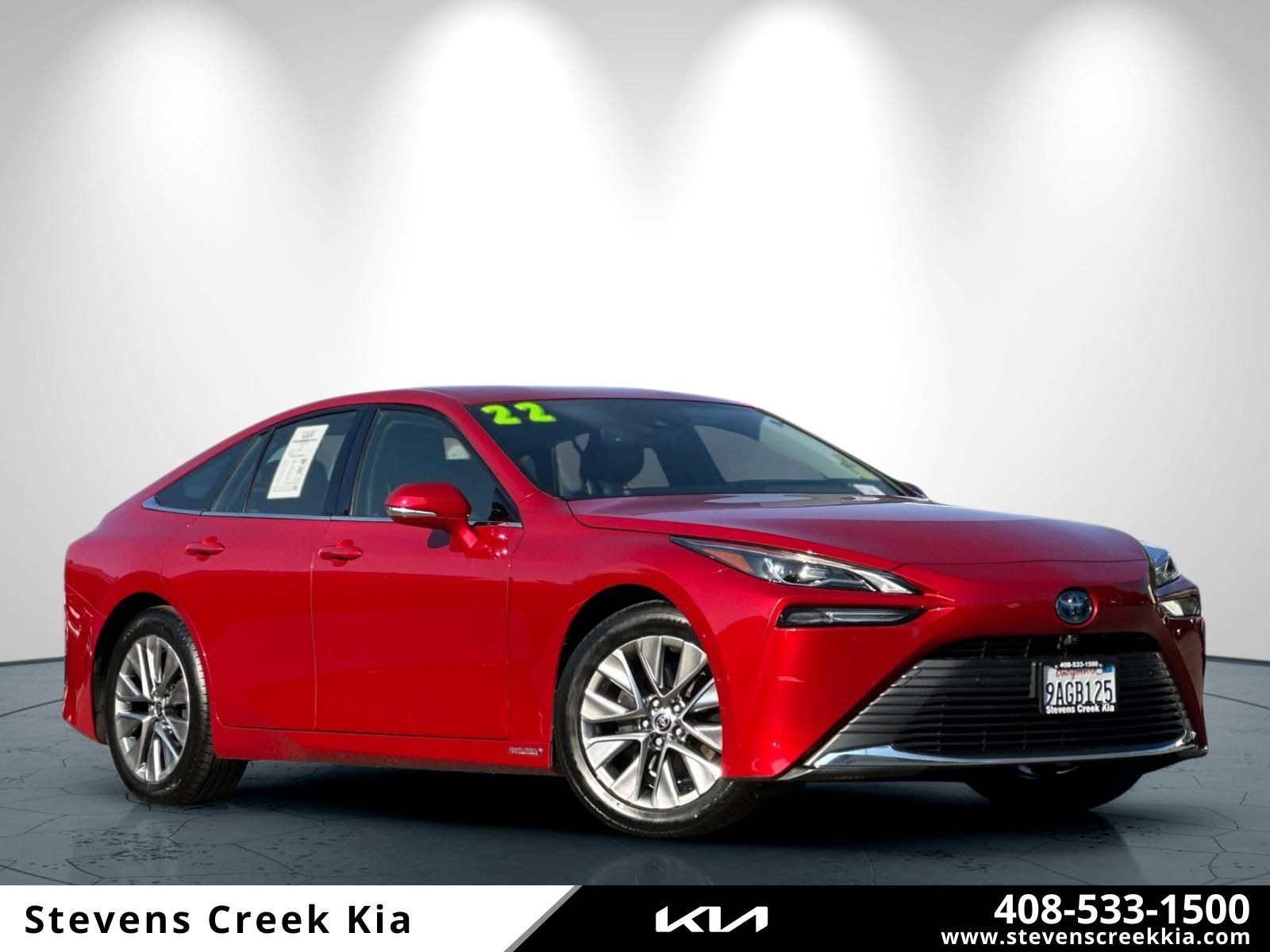 Red 2022 Toyota Mirai Sedan Rear-Wheel Drive 1-Speed Automatic