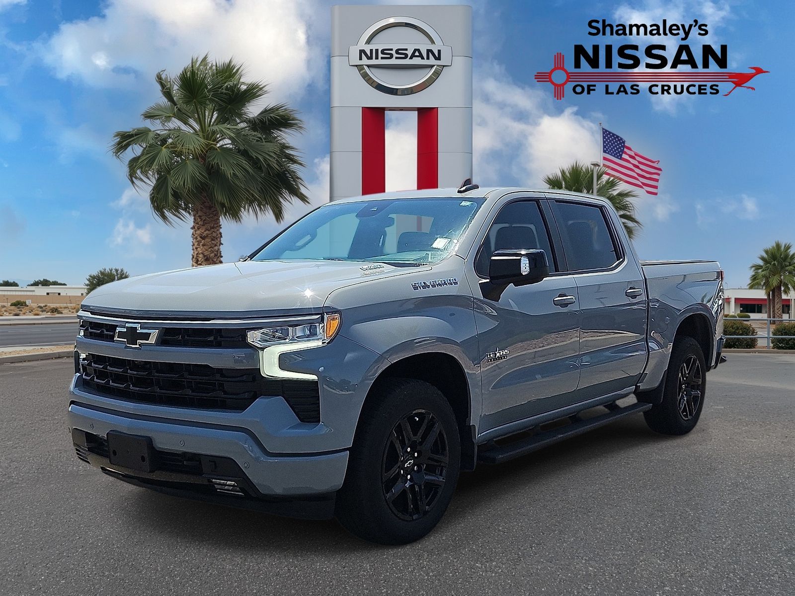 Slate Gray Metallic 2025 Chevrolet Silverado 1500 Pickup Truck 4X2 Automatic
