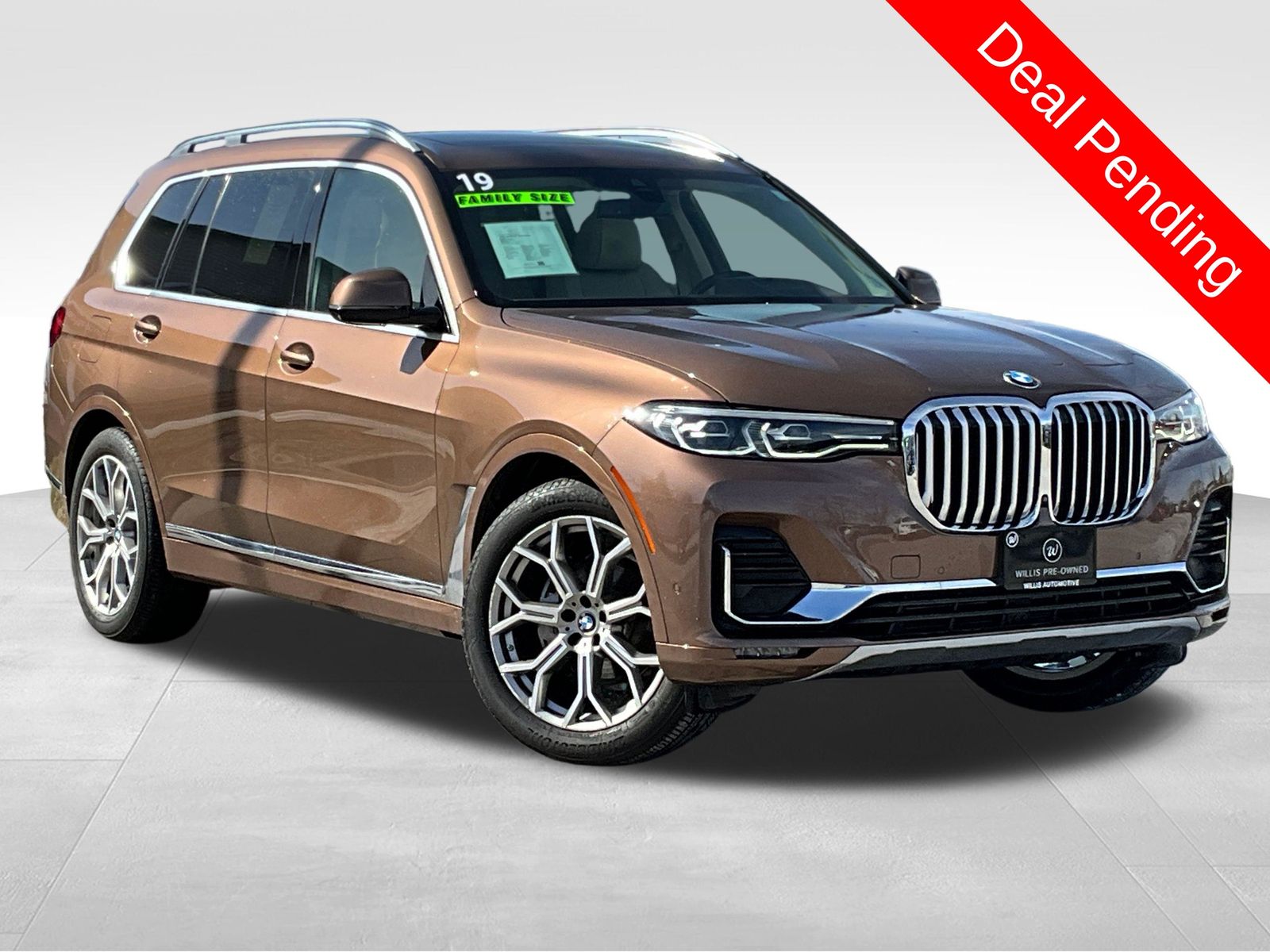 Vermont Bronze Metallic 2019 BMW X7 xDrive40i AWD SUV / Crossover All-Wheel Drive 8-Speed Automatic