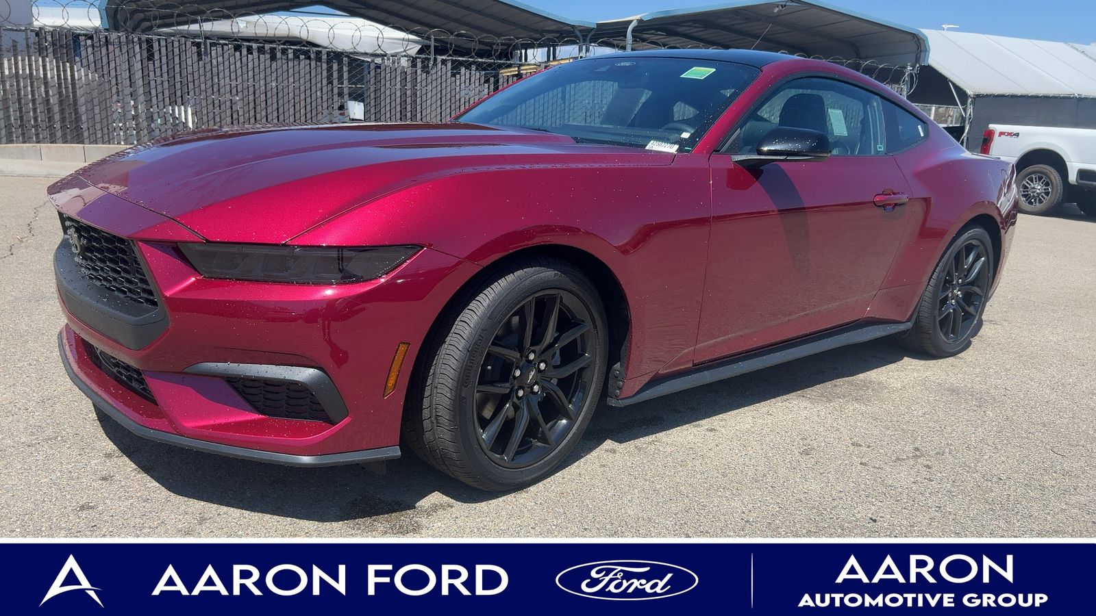 Pink (Magenta) 2025 Ford Mustang Coupe Rear-Wheel Drive Automatic