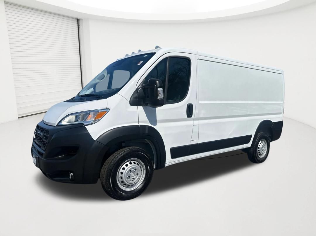 Bright White Clearcoat 2024 RAM ProMaster Van Front-Wheel Drive 9-Speed Automatic