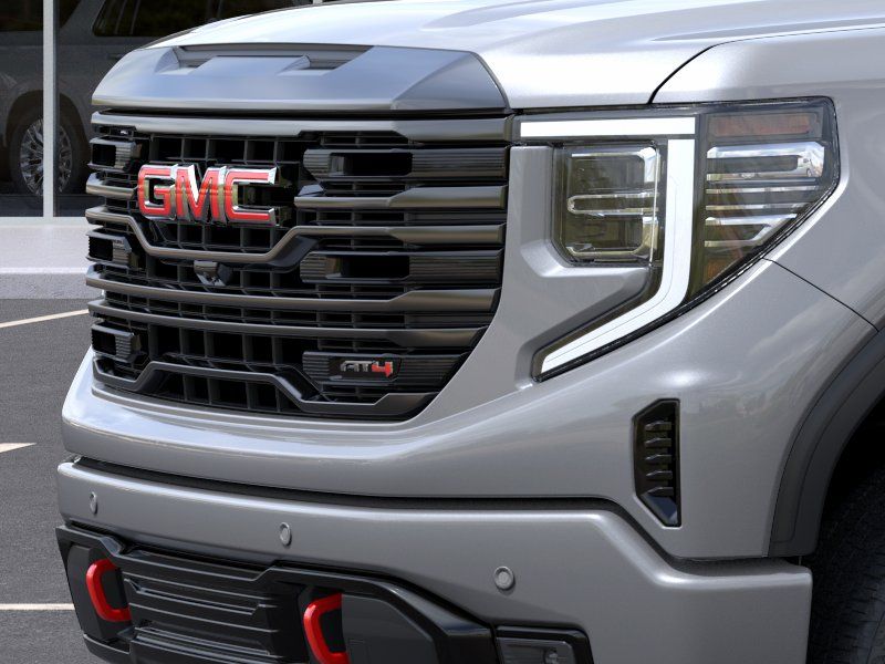 2026 GMC Sierra 1500 AT4 Silver at Ross Downing Buick GMC