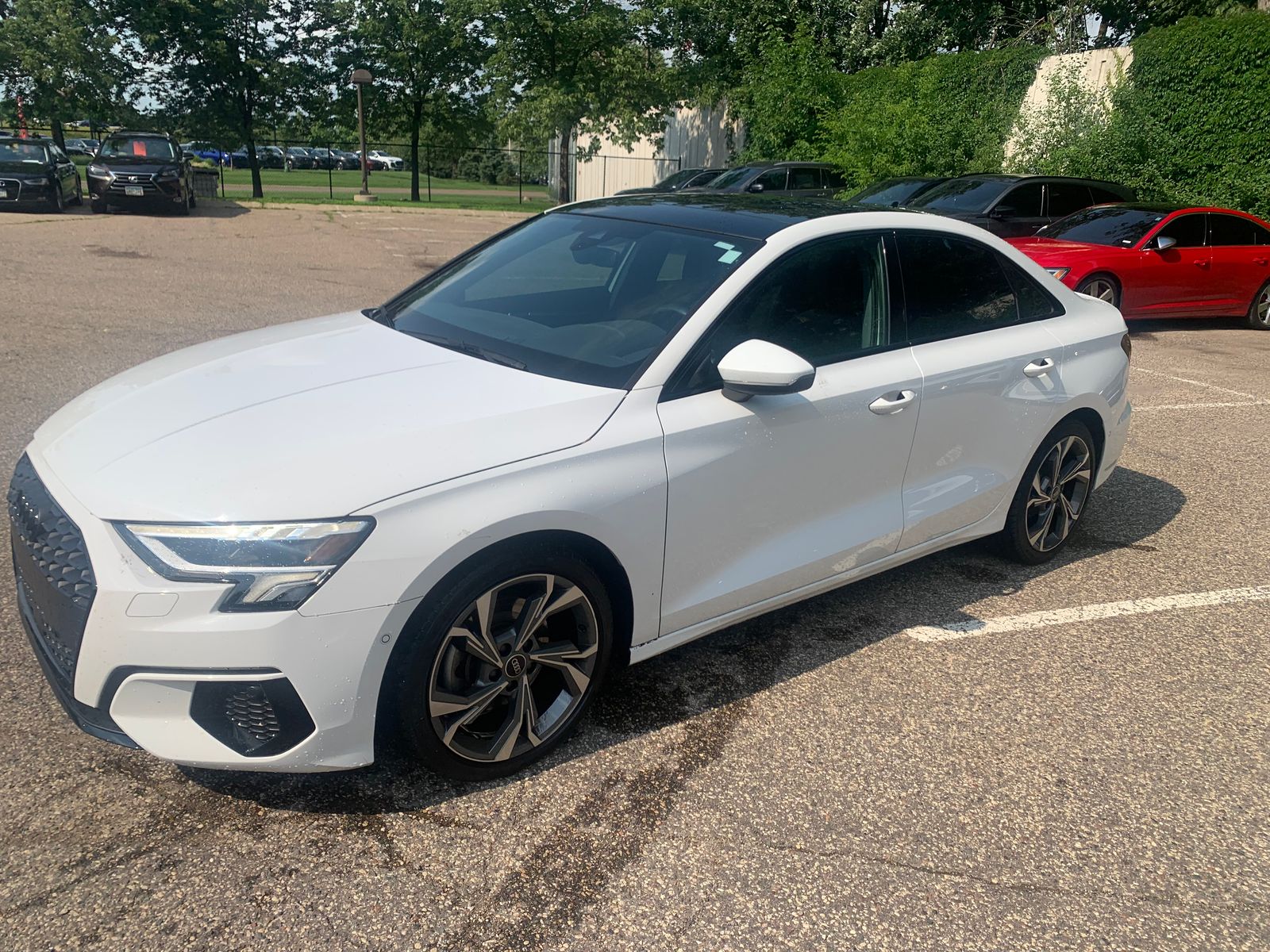 2023 Audi A3 Blanco (Ibis White) Sedán Tracción delantera 7 velocidades Automática